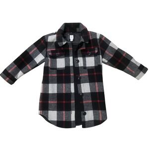 Baby‎ Gap Plaid Shacket  Jacket Button Up Front Size 5